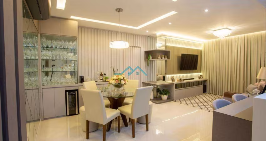 Apartamento à venda em Florianópolis, Balneário, com 3 quartos, com 113.8 m²