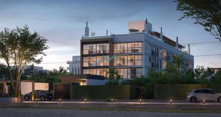 Apartamento à venda em florianópolis, coqueiros, com 2 quartos, com 74.28 m², blue bay
