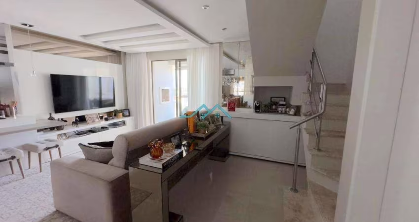 Apartamento Duplex à venda em Florianópolis, Balneário, com 3 suítes, com 138.18 m²