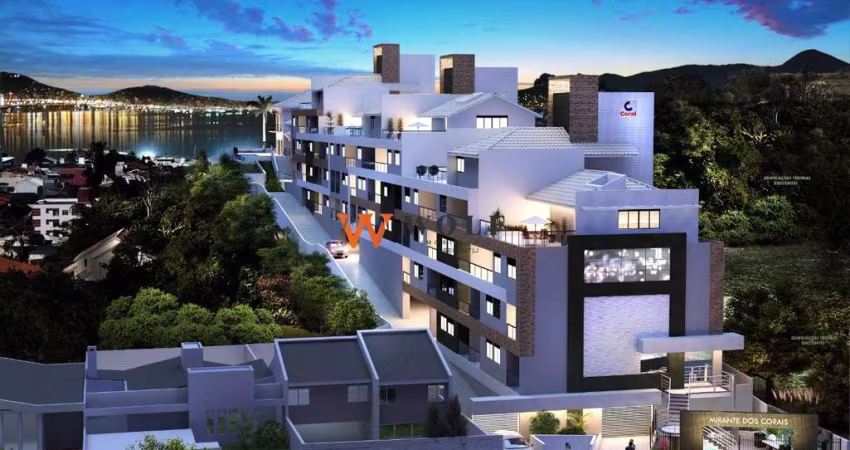 Apartamento com 2 quartos à venda na Rua da Fonte, 177, Coqueiros, Florianópolis