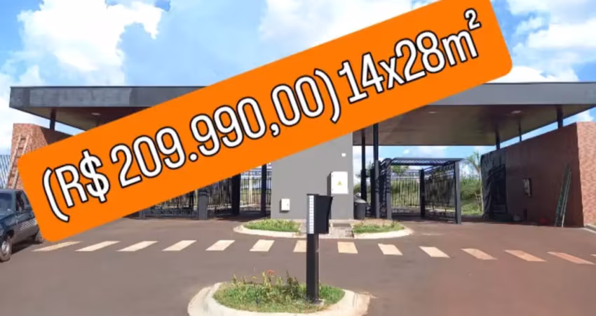 Oportunidade 14x28m pronto p construir / próximo outlet