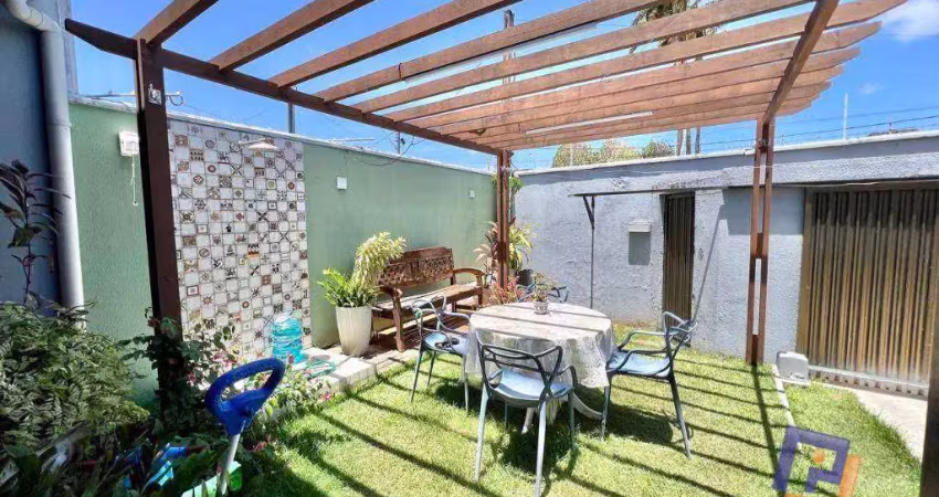 Casa plana com 3 suítes à venda, 130 m² - edson queiroz - fortaleza/ce