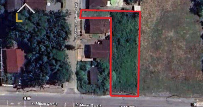 Terreno à venda, 1065 m² por R$ 720.000,00 - Nova Brasília - Joinville/SC