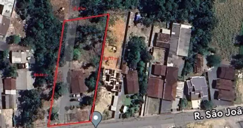 Terreno à venda, 2534 m² por r$ 1.700.000,00 - são joão abaixo - garuva/sc