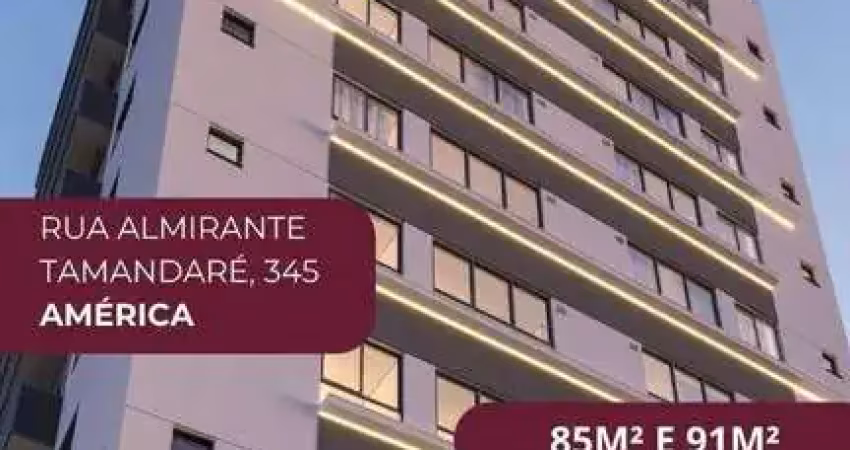 Apartamento com 3 dormitórios à venda, 84 m² por r$ 670.000,00 - américa - joinville/sc