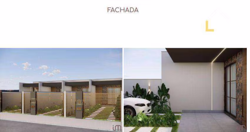 Casa com 2 dormitórios à venda, 73 m² por R$ 449.000,00 - Floresta - Joinville/SC