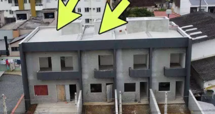 Casa com 3 dormitórios à venda, 65 m² por- jardim iririú - joinville/sc