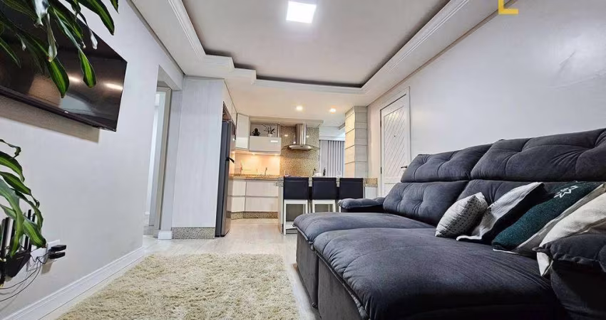 Apartamento no Iririú Porteira Fechada, 02 dormitórios!