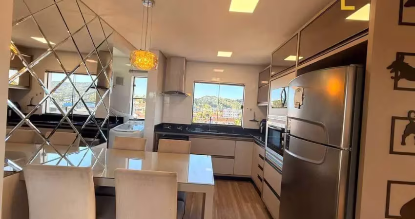 Apartamento com 2 dormitórios à venda, 53 m² por r$ 330.000,00 - iririú - joinville/sc