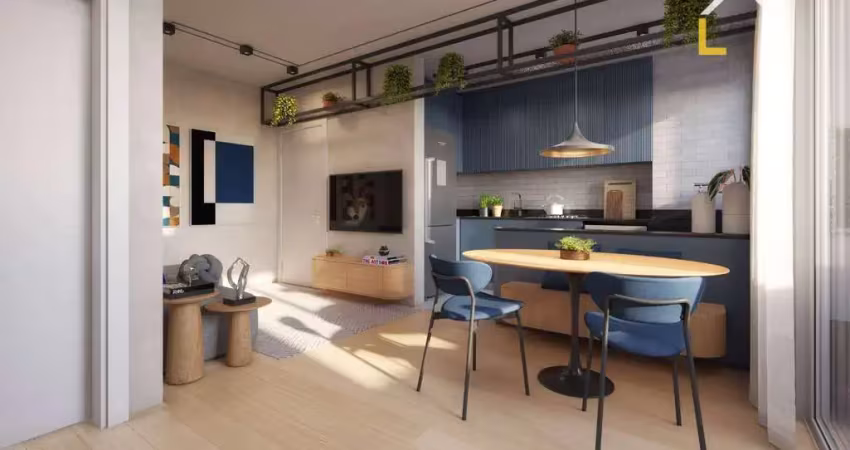 Apartamento com 2 dormitórios à venda, 48 m² por r$ 322.445,71 - itaum - joinville/sc