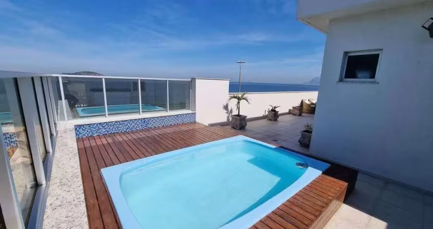 Asset Imóveis vende Cobertura com 3 suítes, 290 m², por R$ 3.300.000,00 - Piratininga - Niterói/RJ
