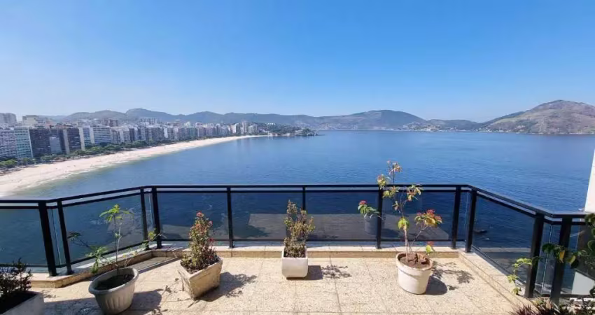 Asset imóveis vende Cobertura triplex, luxo, com 6 quartos (4suítes), 530 m², por R$ 6.500.000 - Icaraí - Niterói/RJ