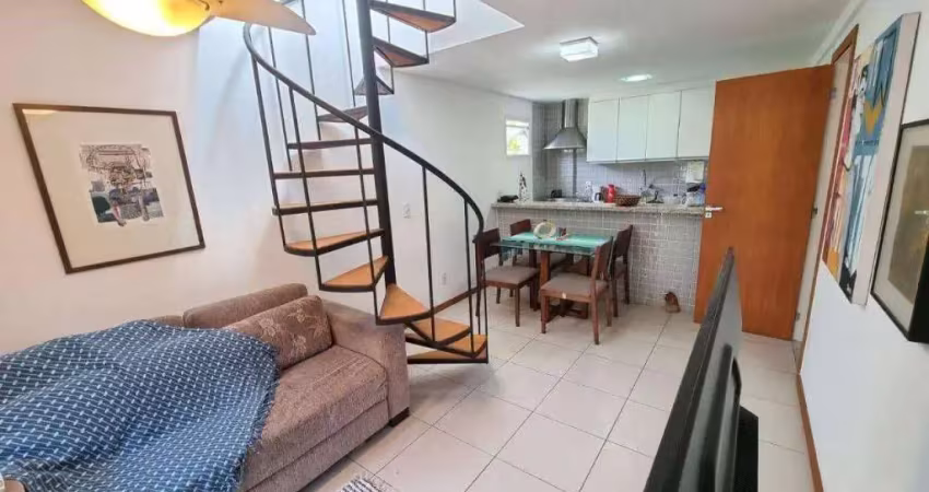 Asset Imóveis vende cobertura duplex com varandade 1 quarto, 90 m² por R$ 750.000 - Itacoatiara -Nit