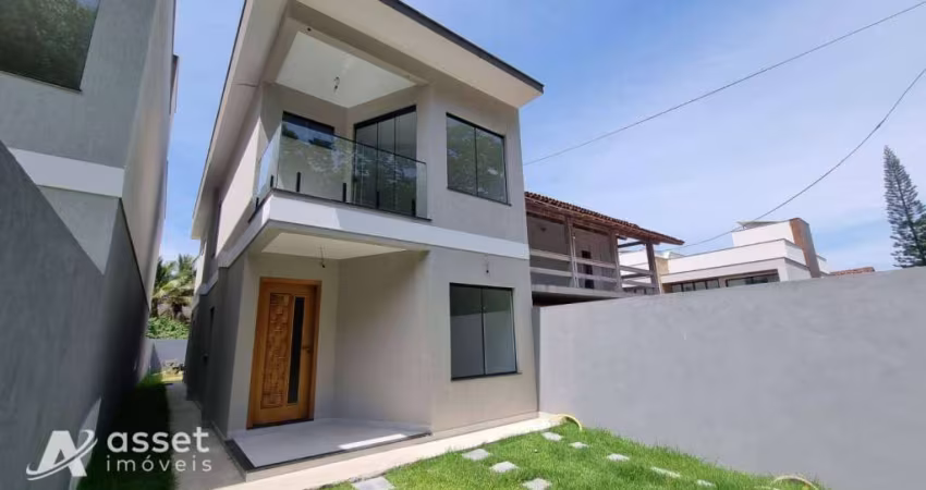 Asset Imóveis vende casa duplex com varanda e 4 suítes, 150m², por R$ 1.200.000 - Itaipu - Niterói/RJ