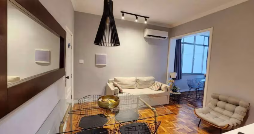 Asset imóveis vende apartamento reformado com 1 dormitório, 59 m² por r$ 580.000 - icaraí - niterói/rj