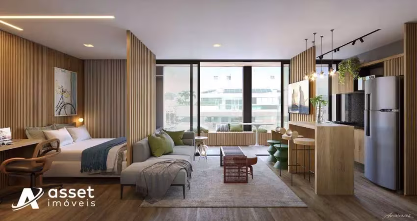Asset imóveis vende loft com varanda, 32 m² por r$ 440.000 - icaraí - niterói/rj