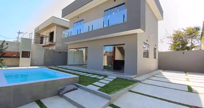 Asset imóveis vende casa duplex alto padrão com 4 suítes, 165m², por r$ 1.480.000 - itaipu - niterói/rj