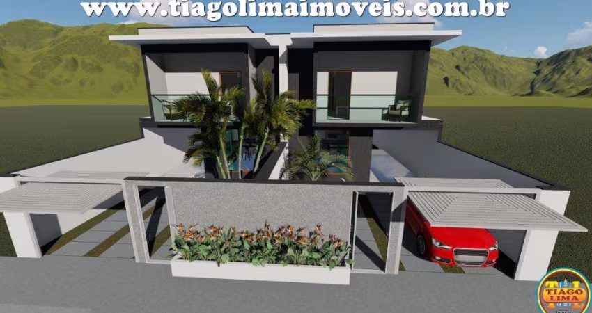 Casa para Venda em Caraguatatuba, Balneário dos Golfinhos, 2 dormitórios, 2 suítes, 3 banheiros