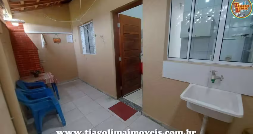 Casa em condomínio para locação em caraguatatuba, massaguaçu, 1 dormitório, 1 banheiro, 1 vaga