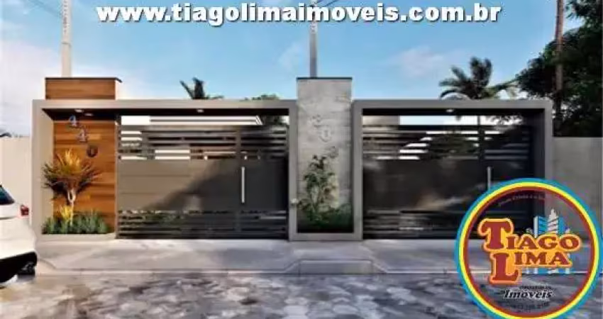 Casa para venda em caraguatatuba, balneário dos golfinhos, 2 dormitórios, 1 suíte, 2 banheiros, 2 vagas