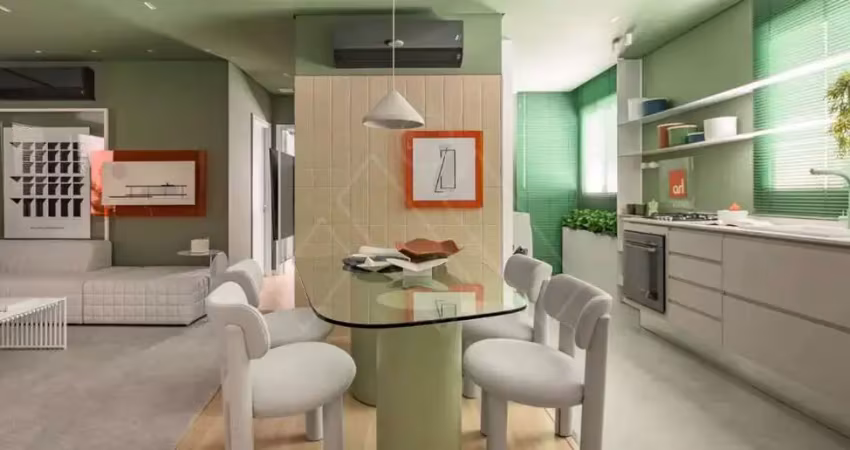 Summer apartamento 2 quartos (1 suíte) 80m2 1 vaga - sala estendida