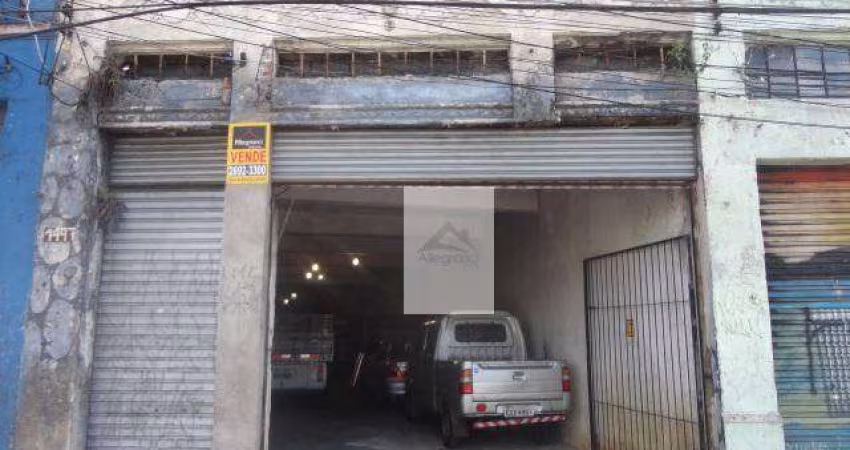 Galpão à venda, 325 m²  Belenzinho - São Paulo/SP