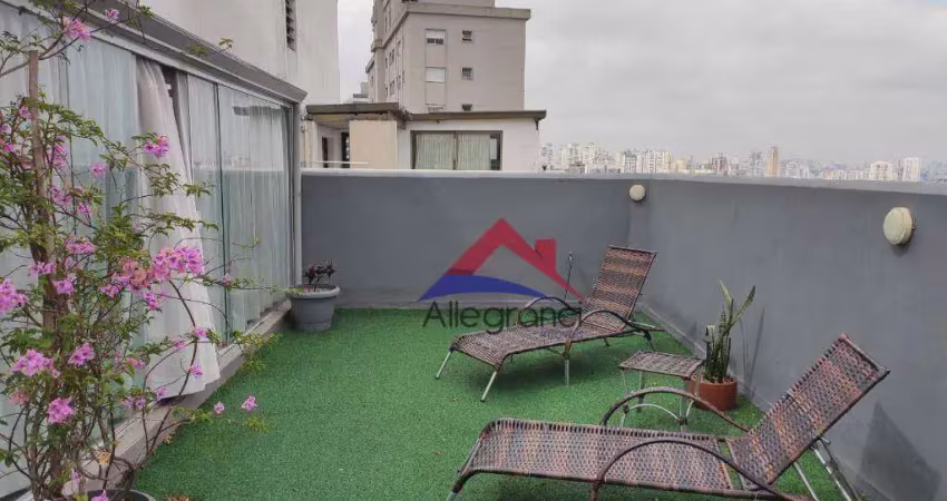 Cobertura duplex toda reformada, próximo ao largo são josé do belém, 186m², 3 dormitórios (1 suite)