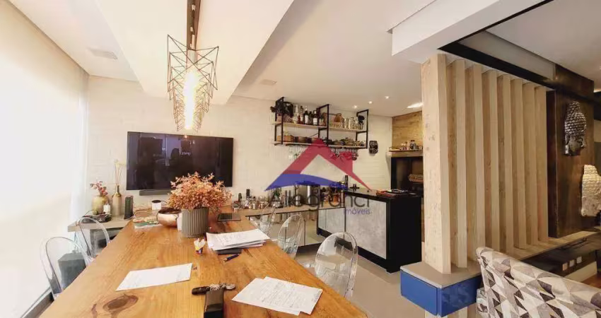 Apartamento com 3 dormitórios à venda, 127 m² por r$ 1.500.000,00 - vila gomes cardim - são paulo/sp