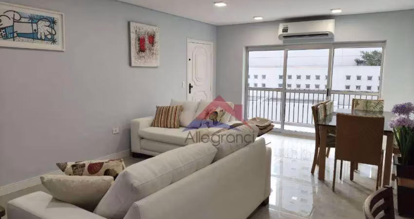 Apartamento com 4 dormitórios à venda, 168 m² por r$ 1.600.000,00 - belém - são paulo/sp
