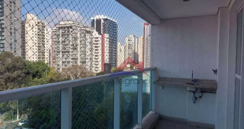 Apartamento com 1 dormitório à venda, 45 m² por r$ 550.000 - tatuapé - são paulo/sp