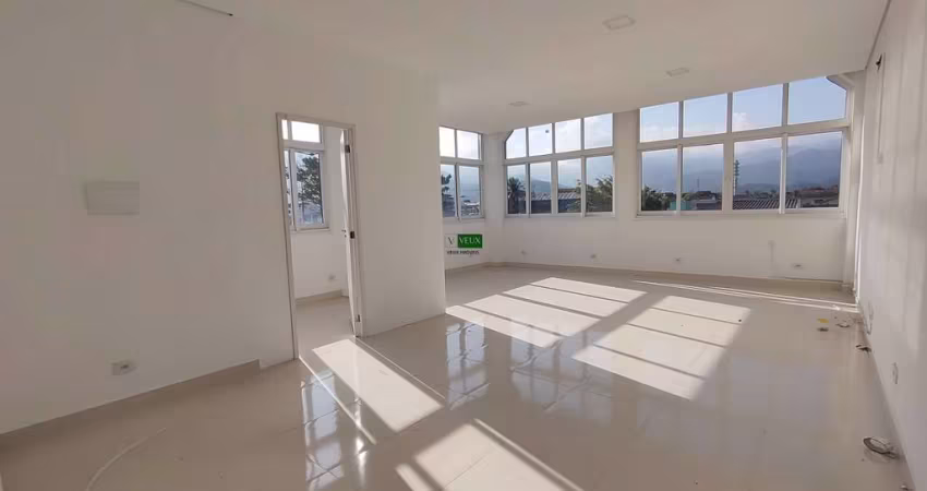 Excelente sala comercial para locação Indaiá, Caraguatatuba-Sp Sala ampla de 47 m²