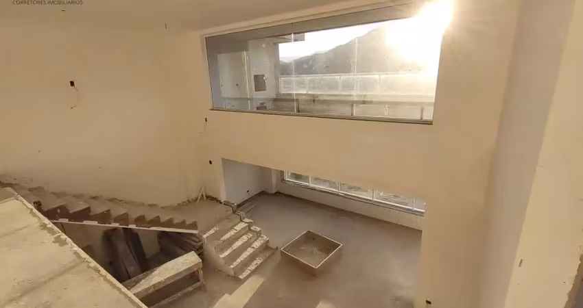 Maravilhosa cobertura com vista panorâmica jardim primavera, caraguatatuba