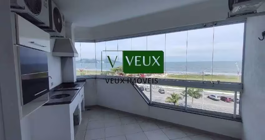Excelente apto para locação frente mar  aruan, caraguatatuba possui 3 dormitórios