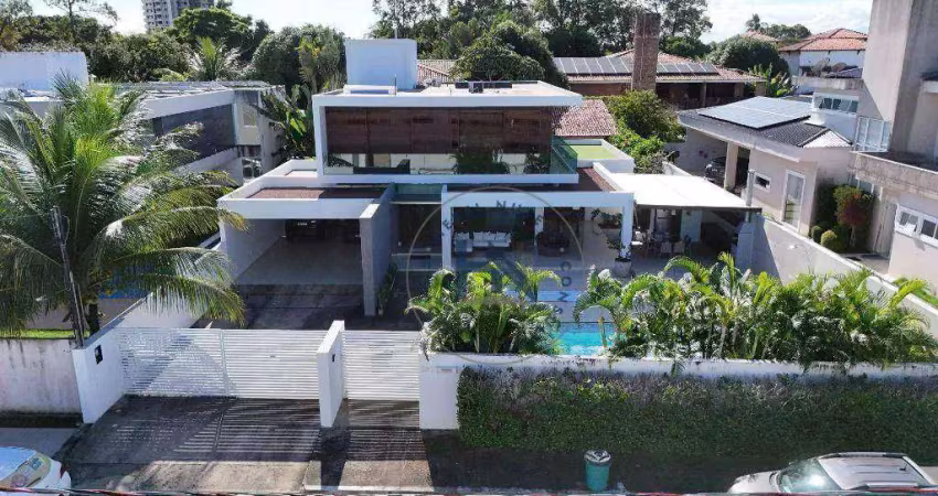 Casa com 4 dormitórios à venda, 510 m² por r$ 3.300.000,00 - gruta de lourdes - maceió/al