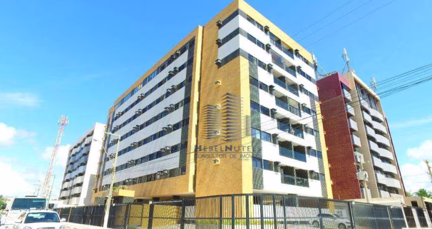Apartamento com 1 dormitório para alugar, 41 m² por R$ 2.580,00/mês - Cruz das Almas - Maceió/AL