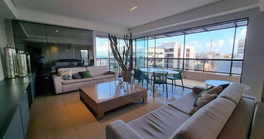 Cobertura com 3 dormitórios à venda, 217 m² por R$ 1.550.000,00 - Jatiúca - Maceió/AL