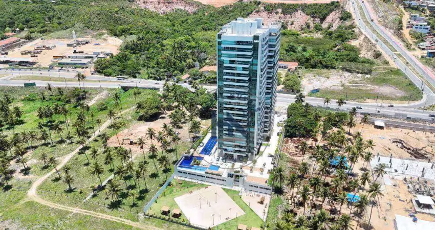 Apartamento com 4 dormitórios à venda, 222 m² por r$ 2.390.000,00 - guaxuma - maceió/al