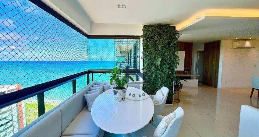 Apartamento com 2 dormitórios à venda, 114 m² por r$ 1.350.000 - guaxuma - maceió/al