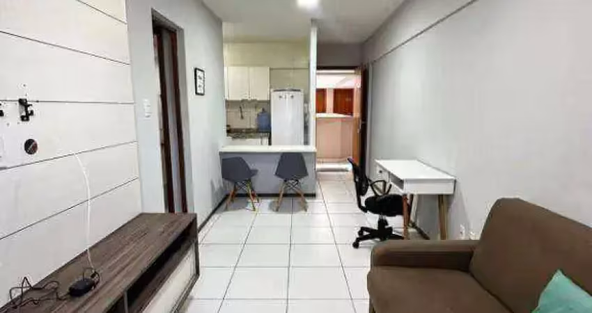 Apartamento com 1 dormitório à venda, 40 m² por r$ 360.000 - cruz das almas - maceió/al