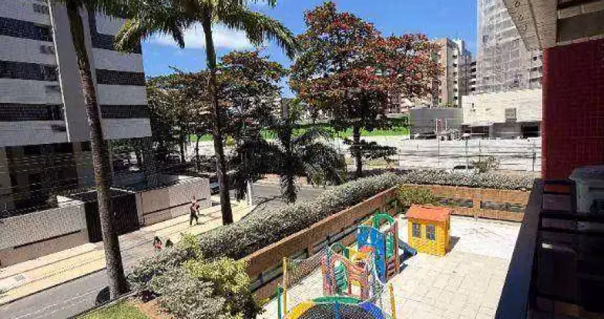 Apartamento com 3 dormitórios para alugar, 94 m² por r$ 5.250,00/mês - ponta verde - maceió/al