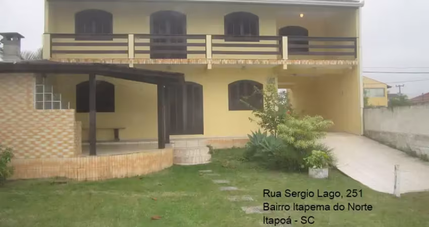 Casa com 4 quartos para alugar na Rua Sérgio Lago, 251, Itapema do Norte, Itapoá