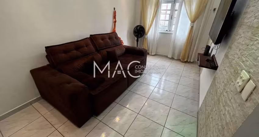 Apartamento com 1 quarto, canto do forte, praia grande - r$ 265 mil, cod: 586