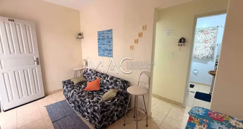 Apartamento com 1 quarto, canto do forte, praia grande - r$ 290 mil, cod: 815