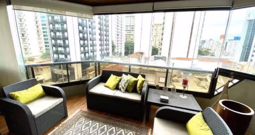 Apartamento com 4 dormitórios à venda, 190 m² por r$ 2.400.000,00