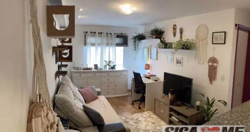 Sto amaro venda 1 dorm armários embutidos 1vg 44m2 $600.000,00