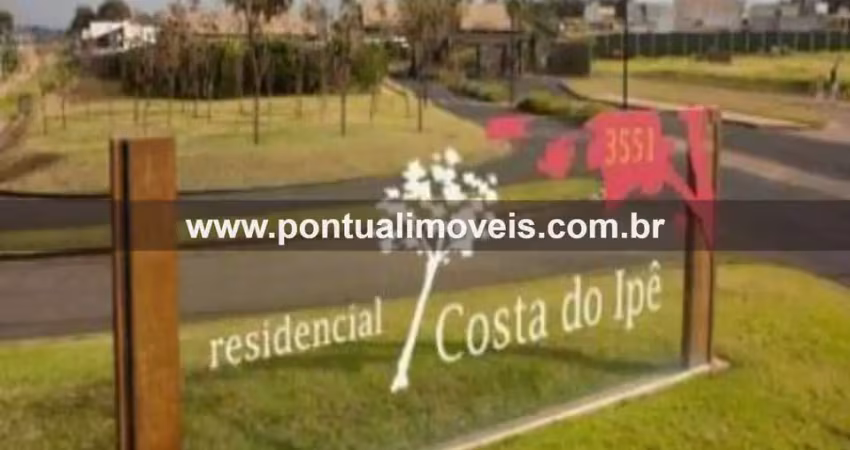Terreno à venda no cond. costa do ipê, marília, 333m². estuda permuta. construa sua casa aqui! pontual imóveis sua imobiliária em marília