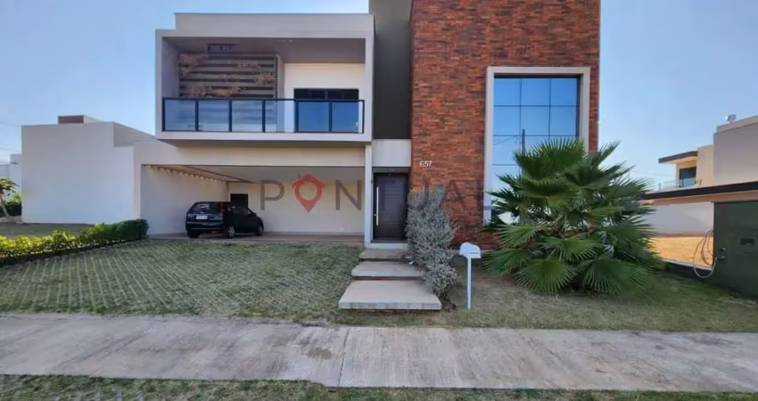 Casa de luxo em condomínio para alugar em marília no condomínio verana parque alvorada