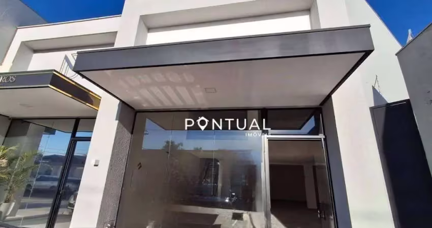 Salão comercial para locação, residencial vale verde, marília - sl0010.