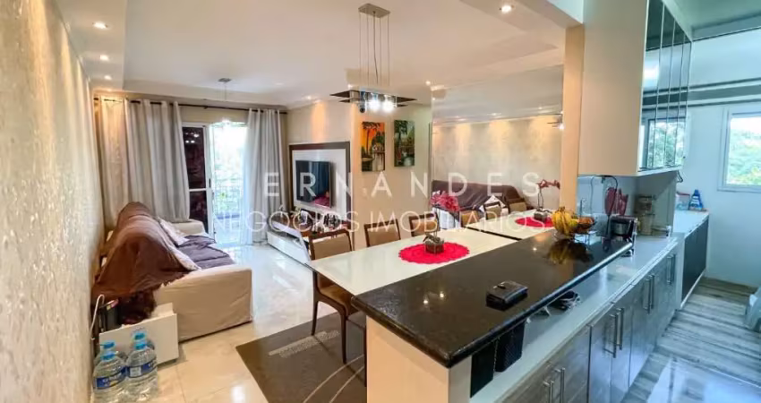 Apartamento à venda em barueri-sp, jardim tupanci! 3 quartos, 1 suíte, 2 banheiros, 2 vagas de garagem, 80m² de área.