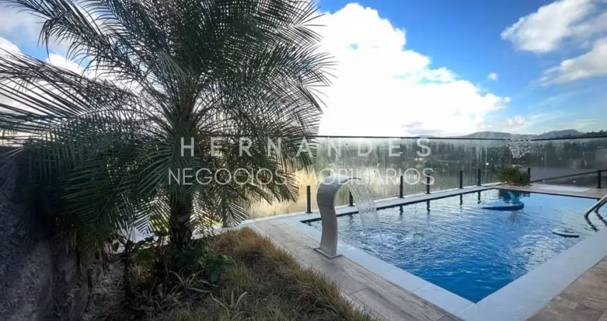 New ville, imóvel com 361m² de terreno sendo 3 suítes e 4 vagas, ao lado de alphaville